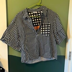 THE KIT - checkered button down